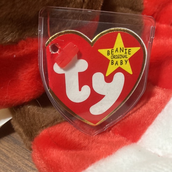 Vintage TY Gobbles The Turkey Beanie Baby - Picture 4 of 7